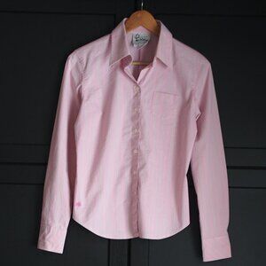 Lily Pulitzer | Pink & White Stripe Shirt